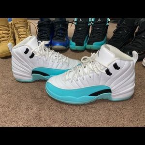 “Light Aqua” Jordan 12’s